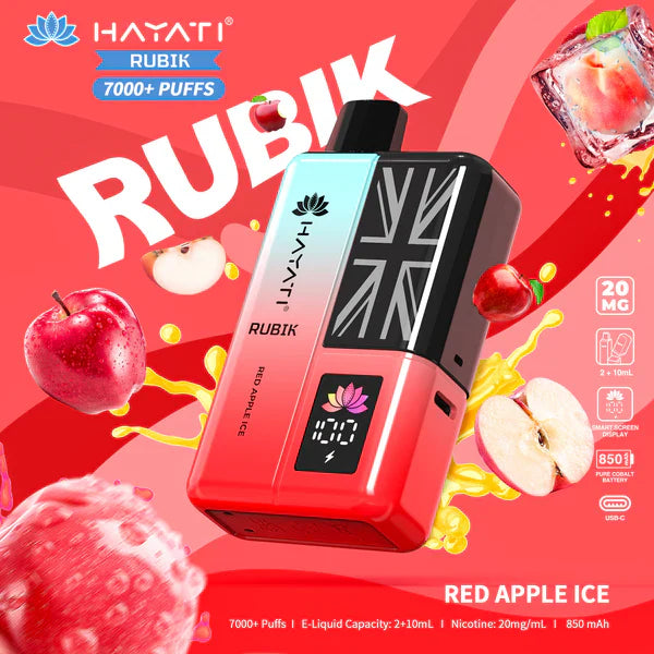 Hayati Rubik 7000 Disposable Vape Kit