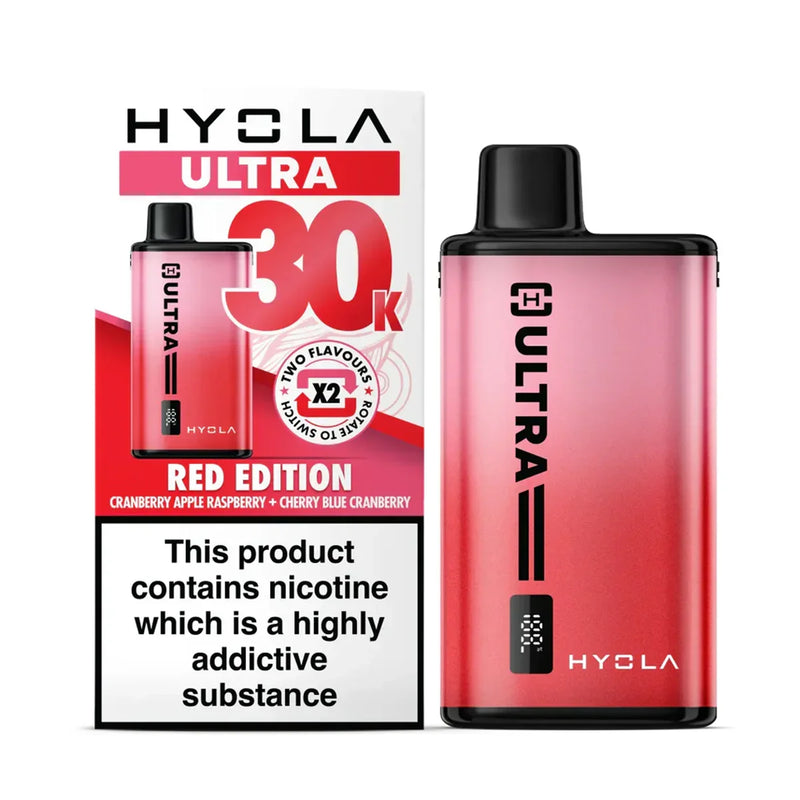 Red Hyola Ultra 30K Prefilled Pod Kit