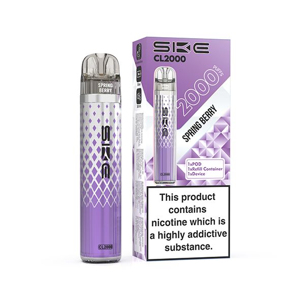 Spring Berry SKE Crystal CL2000 Prefilled Pod Kit