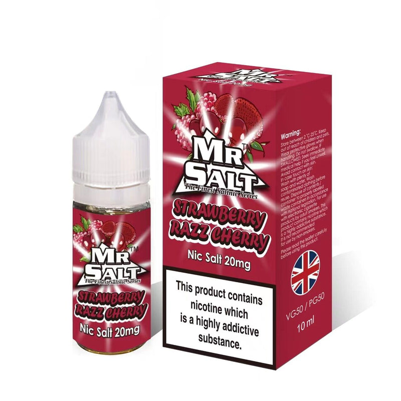 Strawberry Razz Cherry by Mr Salt 10ml