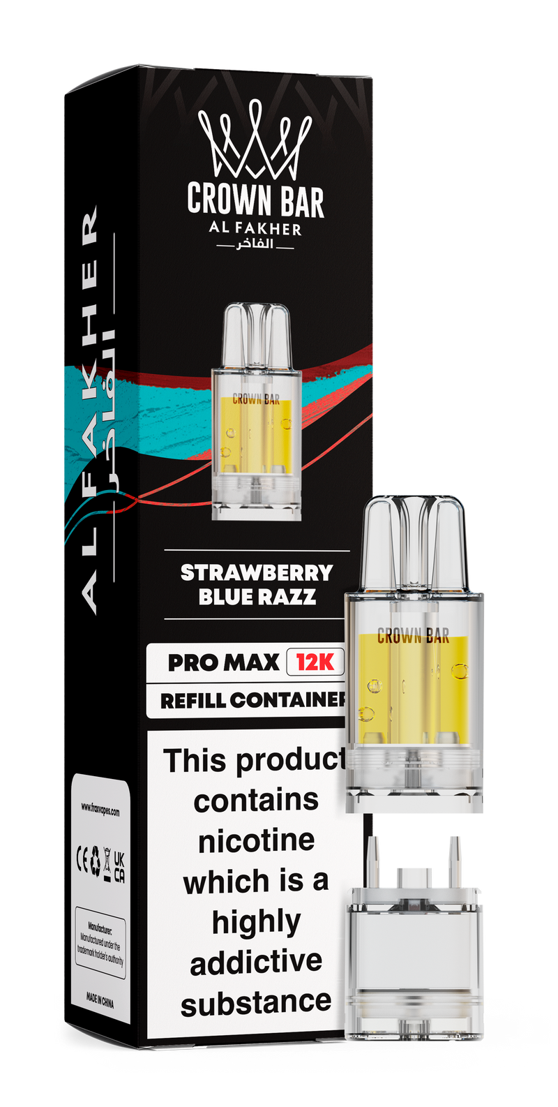 Al Fakher Crown Bar Pro Max 12K Refill Replacement Pod