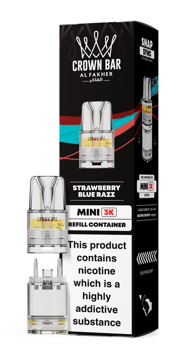 Al Fakher Crown Bar Mini 3K Refill Pods