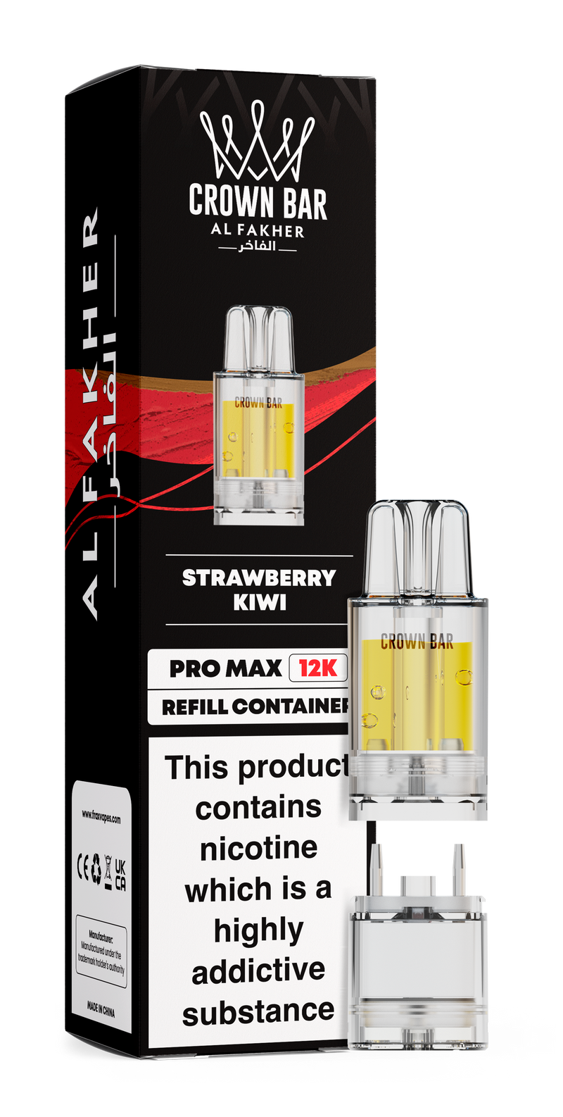 Al Fakher Crown Bar Pro Max 12K Refill Replacement Pod