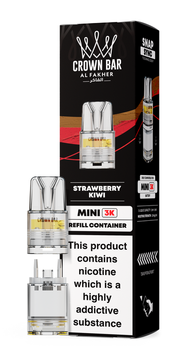 Al Fakher Crown Bar Mini 3K Refill Pods