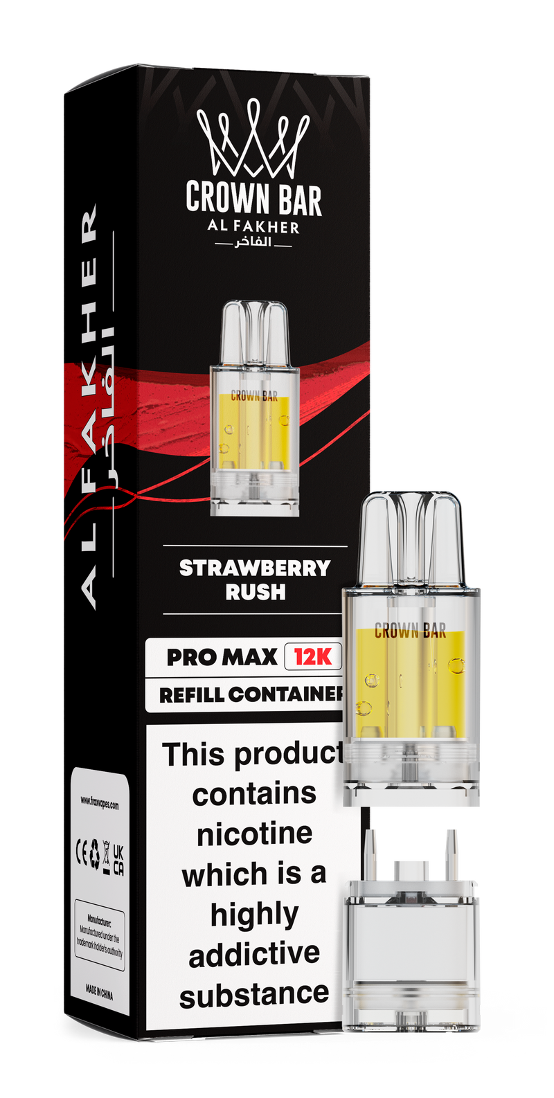 Al Fakher Crown Bar Pro Max 12K Refill Replacement Pod