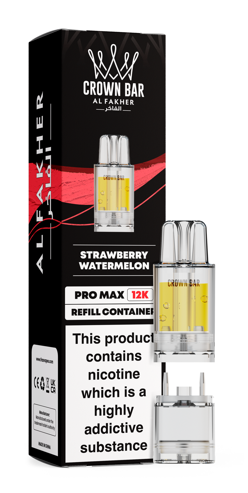 Al Fakher Crown Bar Pro Max 12K Refill Replacement Pod