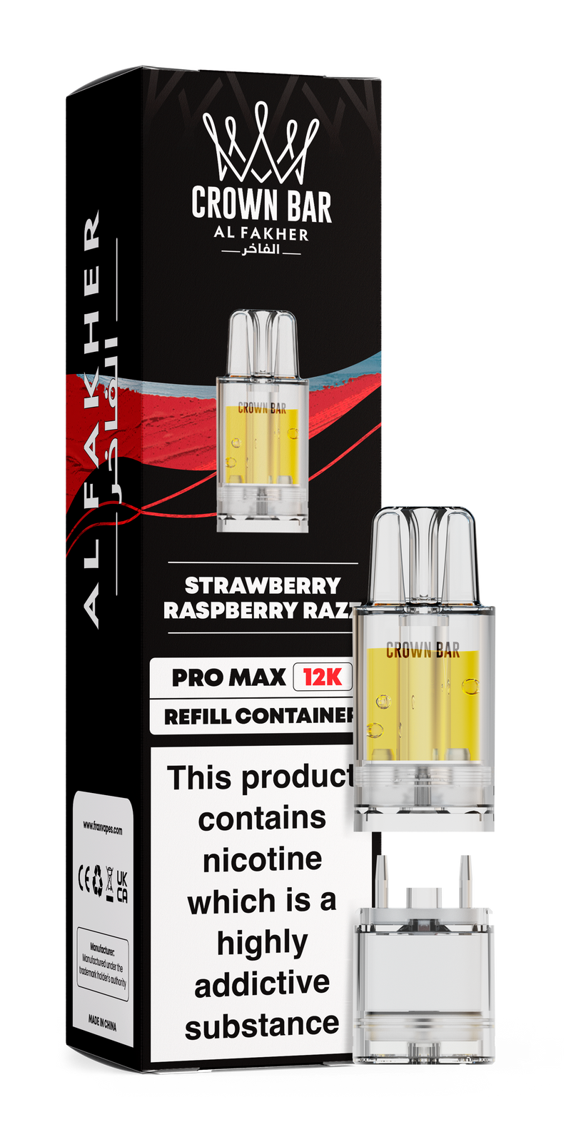 Al Fakher Crown Bar Pro Max 12K Refill Replacement Pod