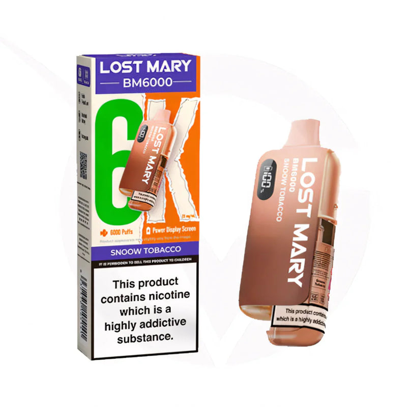 Snow tobaco Lost Mary BM6000 Prefilled Pod Kit
