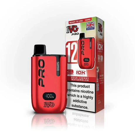 Sour Cherry Watermelon IVG Pro 12 Prefilled Pod Kit