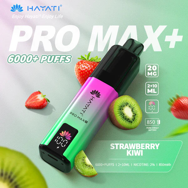 Hayati Pro Max+ 6000 Prefilled Pod Vape kit Dual Flavor