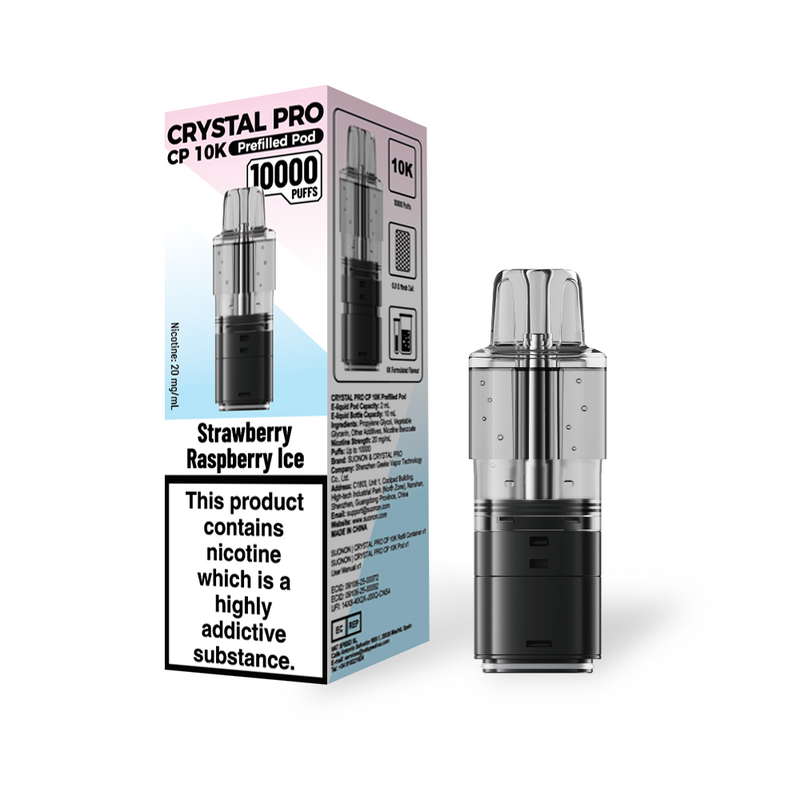 Crystal Pro CP 10k refill/Replacement Pods