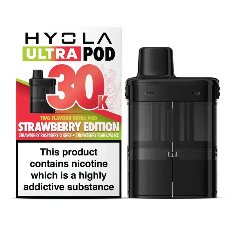Strawberry Edition Hyola Ultra 30K Prefilled Pods