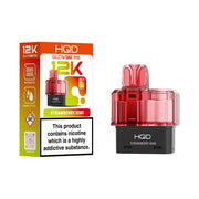 Strawberry kiwi HQD Glow Pro 12K Prefilled Pods