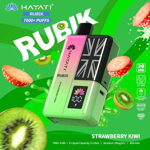 Hayati Rubik 7000 Disposable Vape Kit