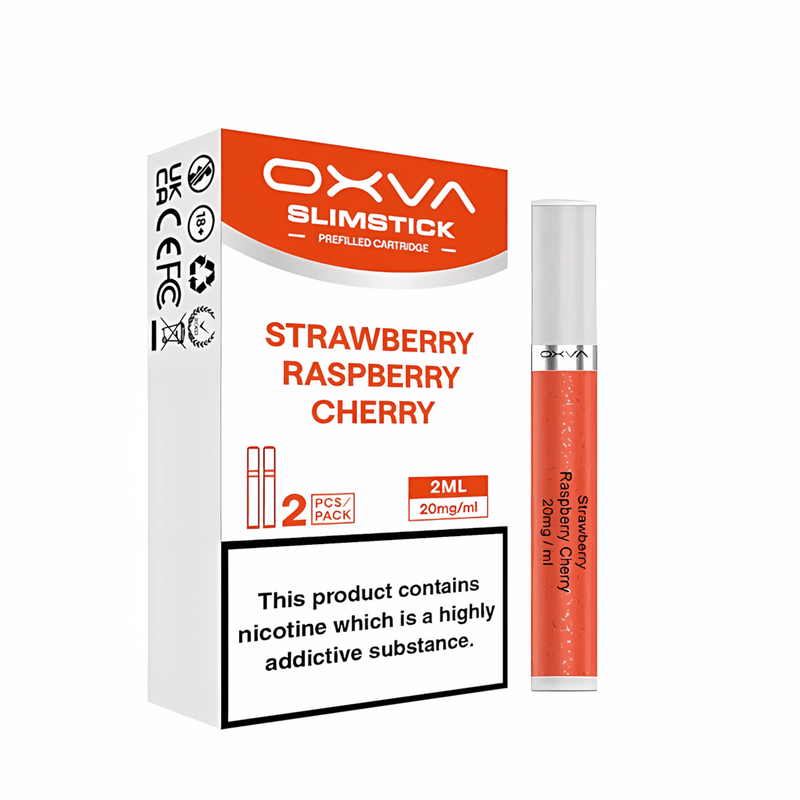 Strawberry Raspberry Cherry Oxva SlimStick Prefilled Pods