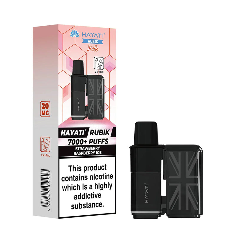 Strawberry raspberry Hayati Rubik 7000 Prefilled Pods