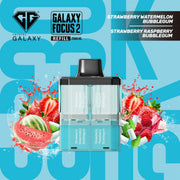 Strawberry Watermelon Bubblegum & Strawberry Raspberry Bubblegum
Crystal Galaxy Focus 2 30K Prefilled Pods
