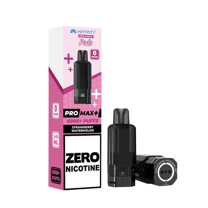 Strawberry Watermelon Hayati Pro Max Plus 6000 Zero Nicotine Pod