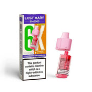 Strawberry watermelon Lost Mary BM6000 Prefilled Pods