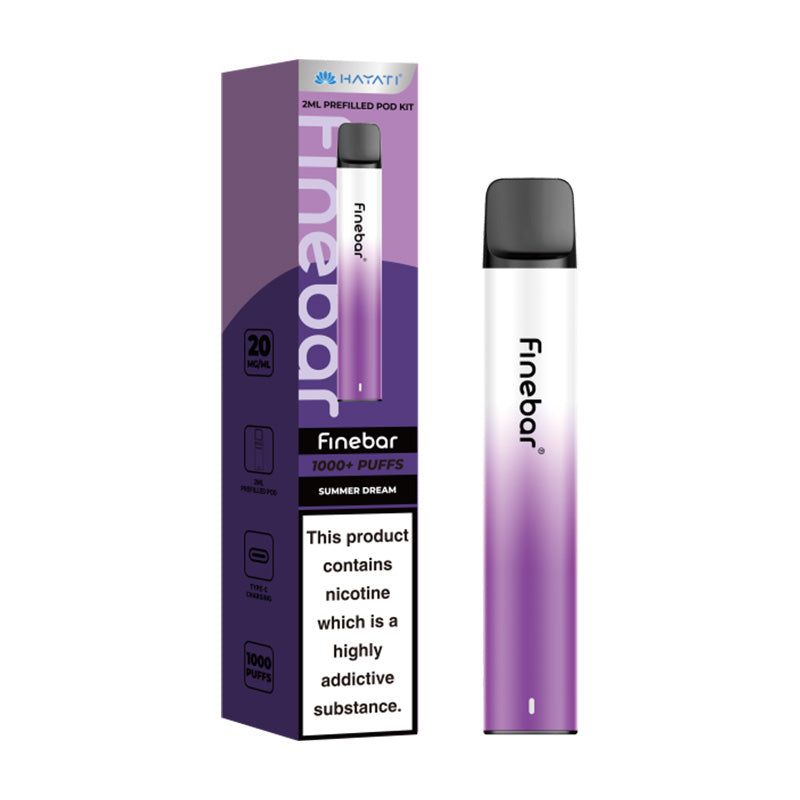 Summer Dream Hayati Finebar Prefilled Pod Kit