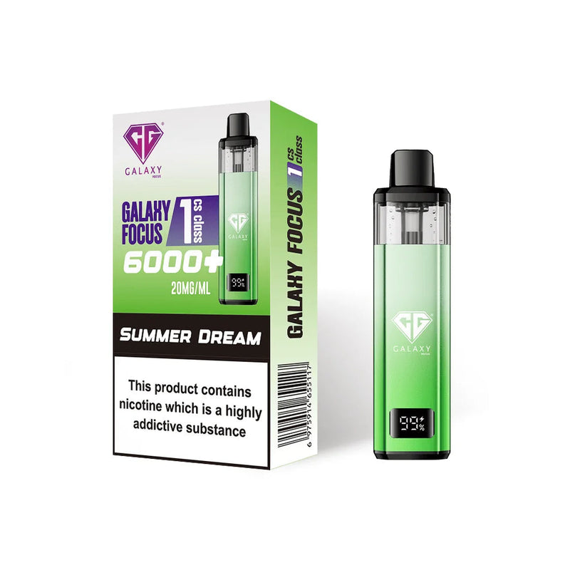 Summer Dream Crystal Galaxy Focus 6K Puffs Prefilled Pod Kit