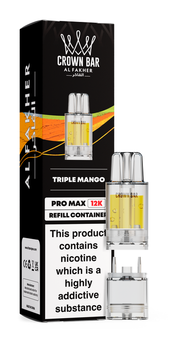 Al Fakher Crown Bar Pro Max 12K Refill Replacement Pod