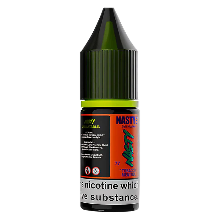 Nasty Liq Tobacco Menthol Nic Salt Vape Juice