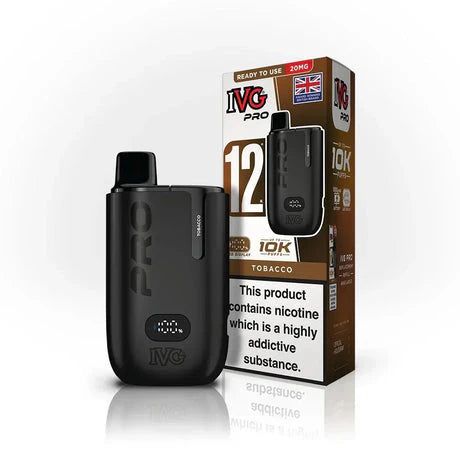 Tobacco IVG Pro 12 Prefilled Pod Kit
