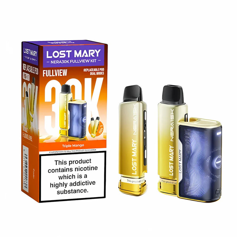 Triple Mango Lost Mary Nera30K Fullview Prefilled Pod Kit