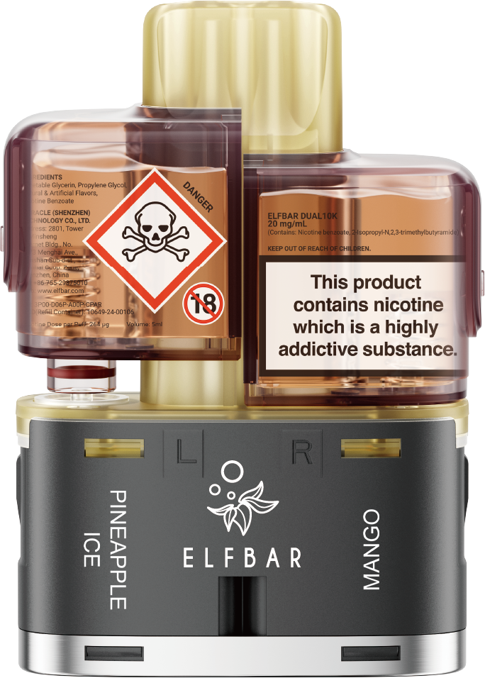 Elf bar 4 in 1 Ultra 50 Refill/Replacement Pod - From £7.99