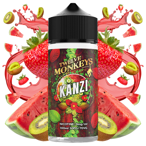 Twelve Monkeys Kanzi 100ml E-Liquid Shortfill