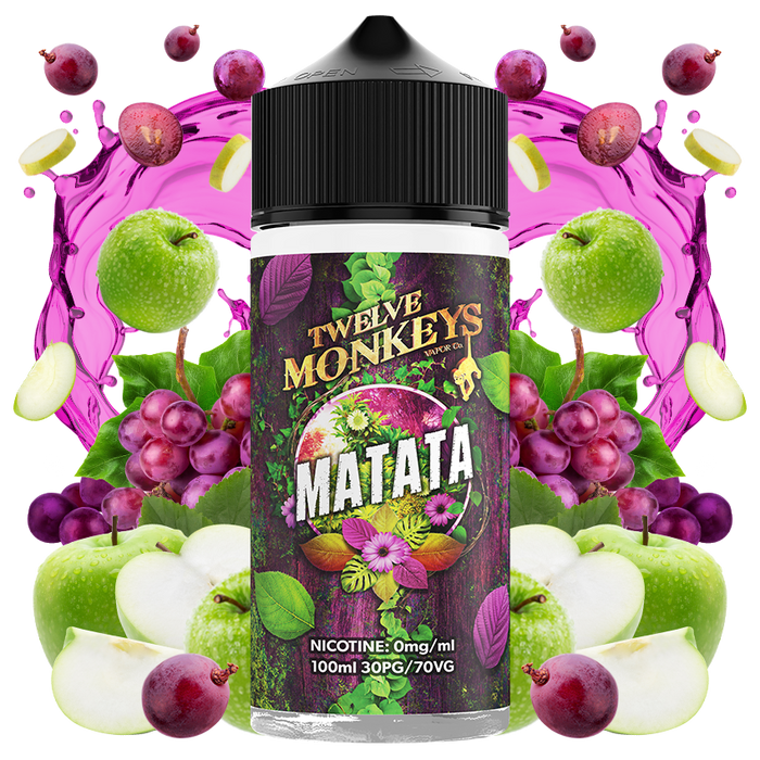 Twelve Monkeys Matata 100ml E-Liquid Shortfill