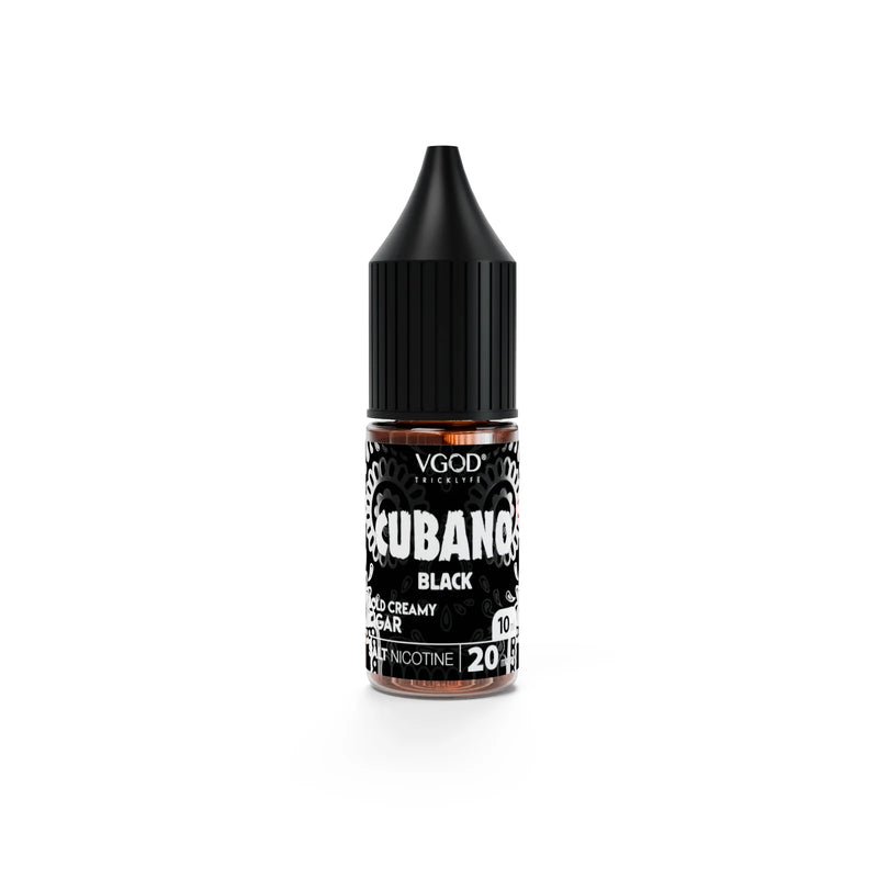 20mg Vgod Cubano Black Nic Salt Vape Juice 10ml