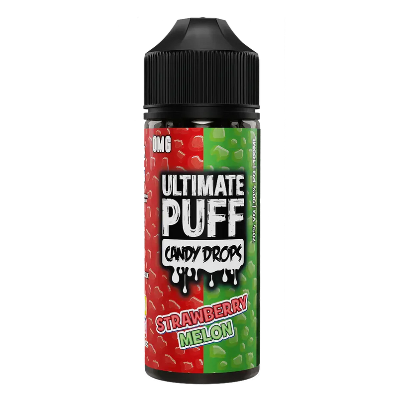 Ultimate Puff Candy Drops Strawberry Melon 100ml Shortfill E-Liquid