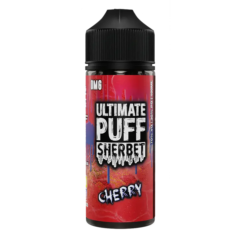 Ultimate Puff Sherbet Cherry 100ml Shortfill E-Liquid