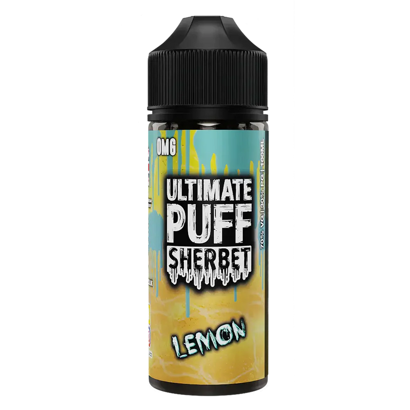 Ultimate Puff Sherbet Lemon 100ml Shortfill E-Liquid