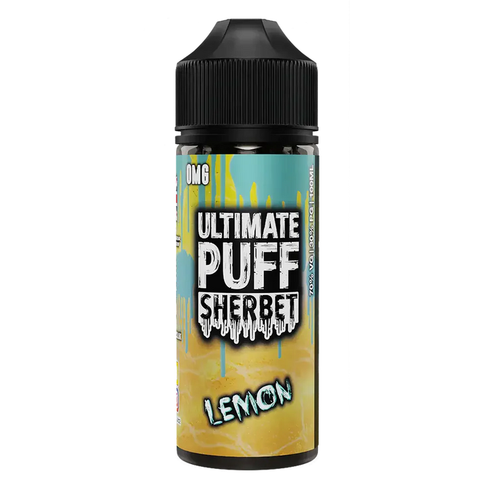 Ultimate Puff Sherbet Lemon 100ml Shortfill E-Liquid