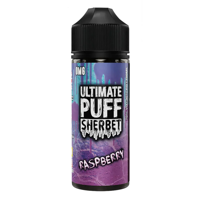 Ultimate Puff Sherbet Raspberry 100ml Shortfill E-Liquid