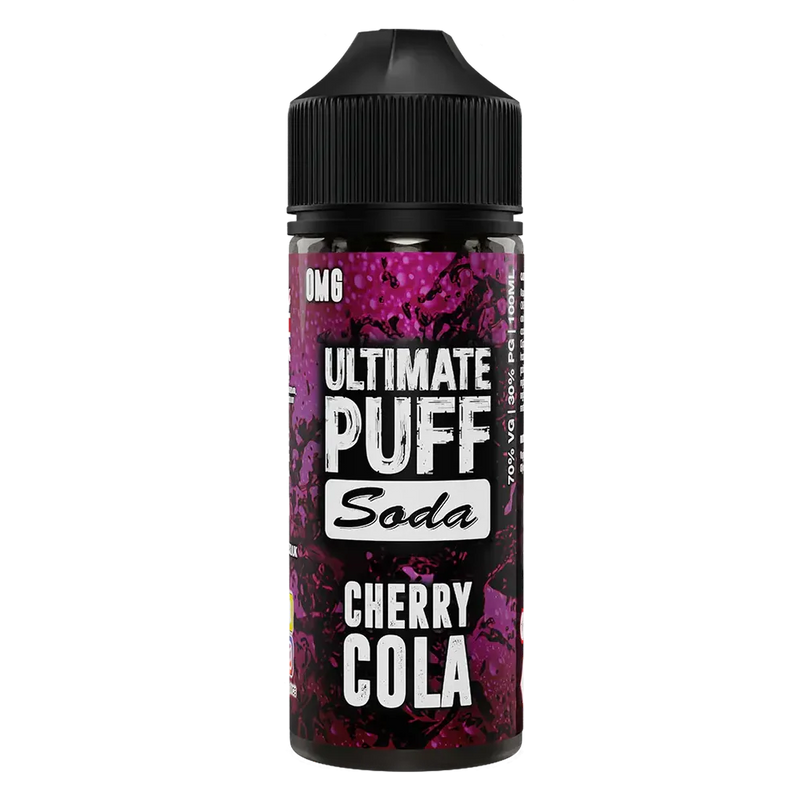 Ultimate Puff Soda Cherry Cola 100ml Shortfill E-Liquid