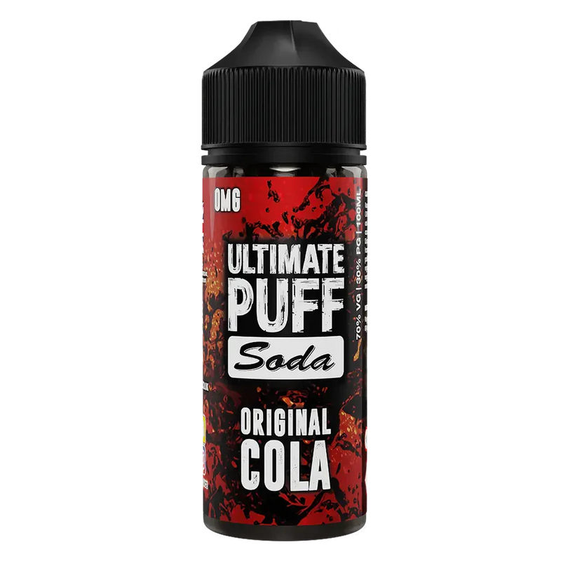 Ultimate Puff Soda Original Cola 100ml Shortfill E-Liquid