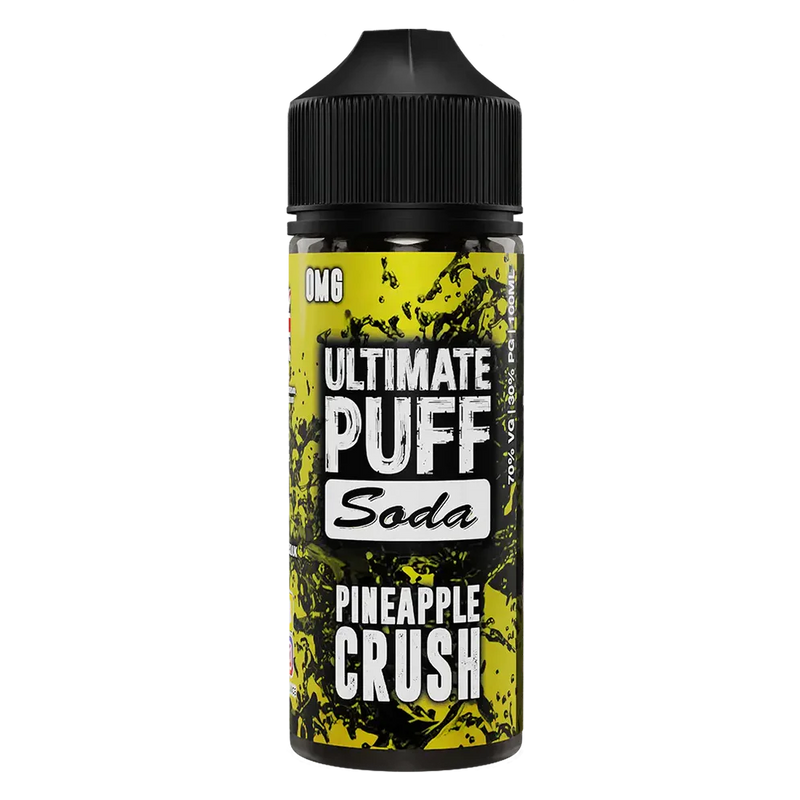 Ultimate Puff Soda Pineapple Crush 100ml Shortfill E-Liquid