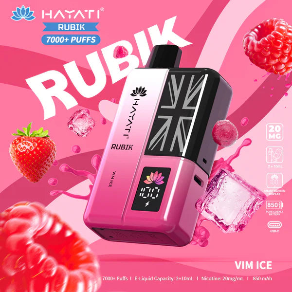 Hayati Rubik 7000 Disposable Vape Kit