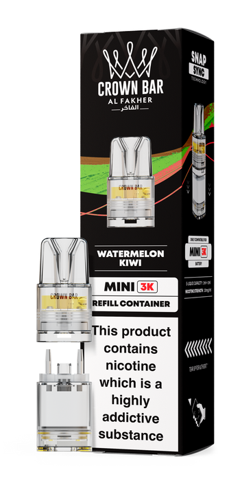 Al Fakher Crown Bar Mini 3K Refill Pods