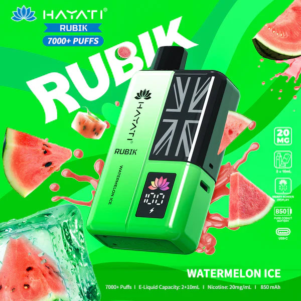 Hayati Rubik 7000 Disposable Vape Kit