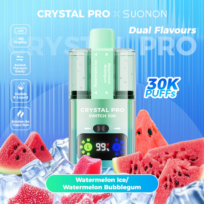 Crystal Pro Switch 30K Puff Prefilled Vape Kit