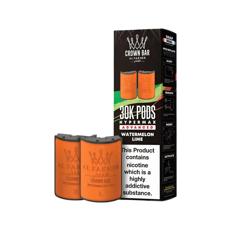 Watermelon Lime Al Fakher 30K Hypermax Prefilled Pods