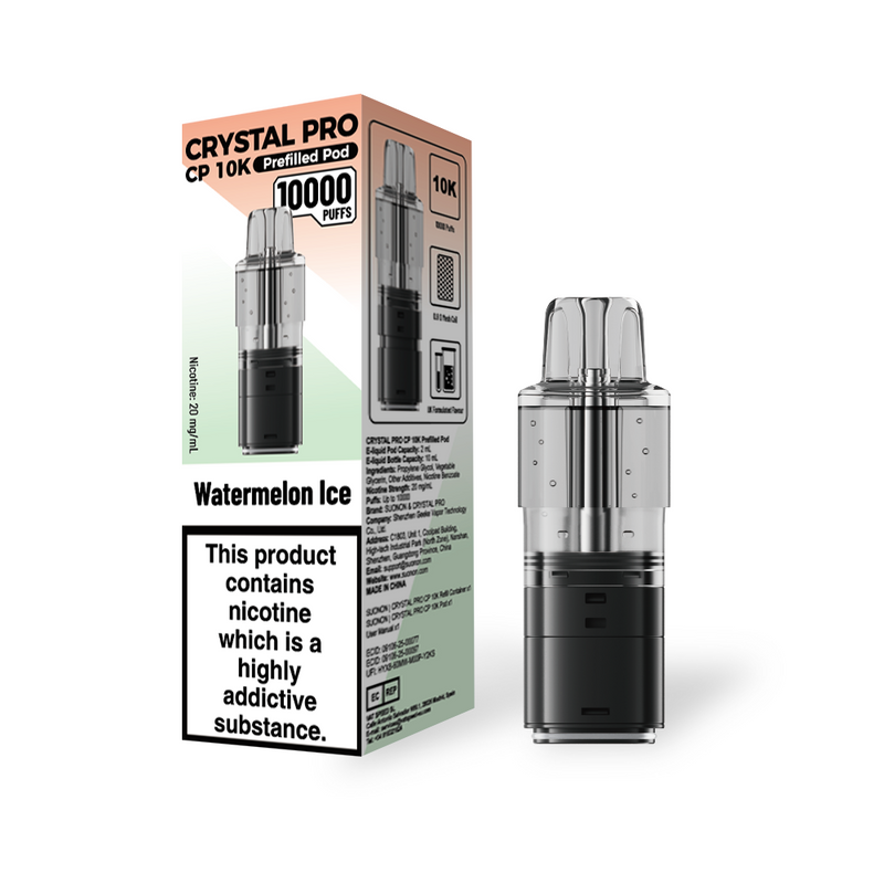 Crystal Pro CP 10k refill/Replacement Pods