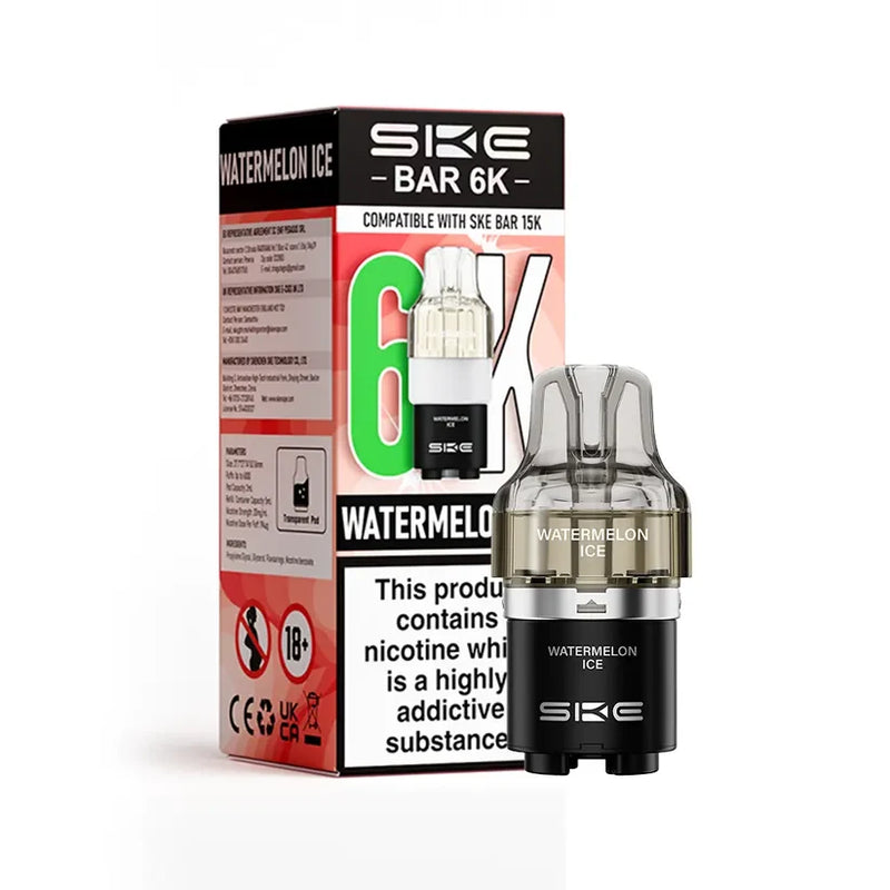 Watermelon Ice SKE Bar 6K Refill Pods