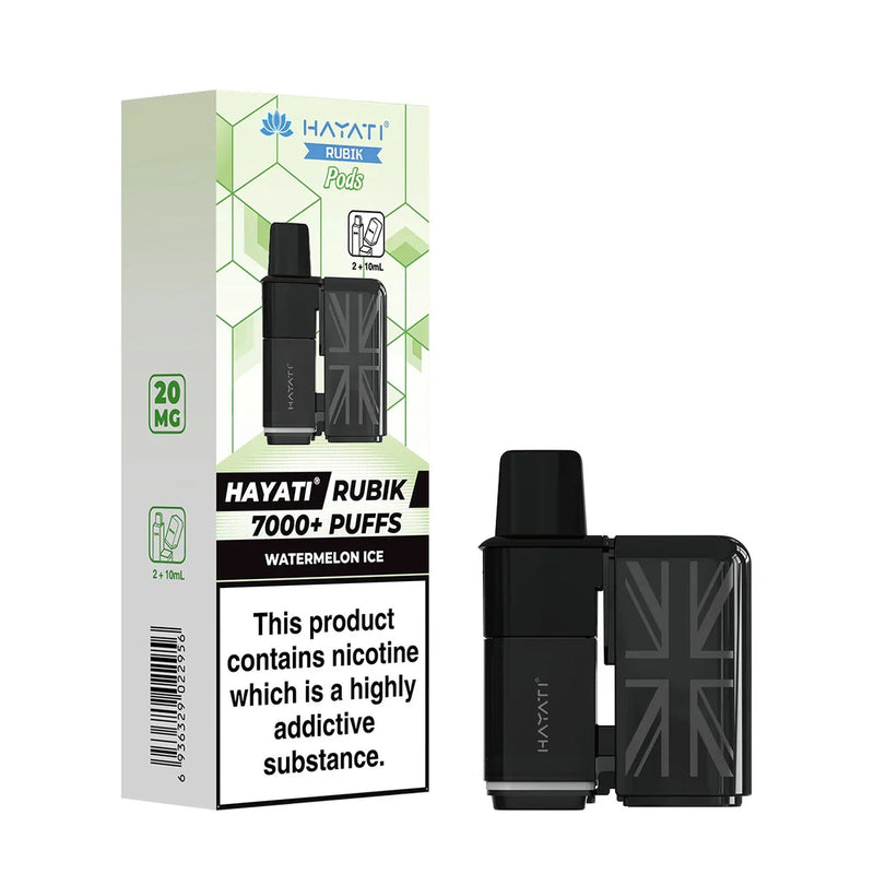 Waterlemon ice Hayati Rubik 7000 Prefilled Pods