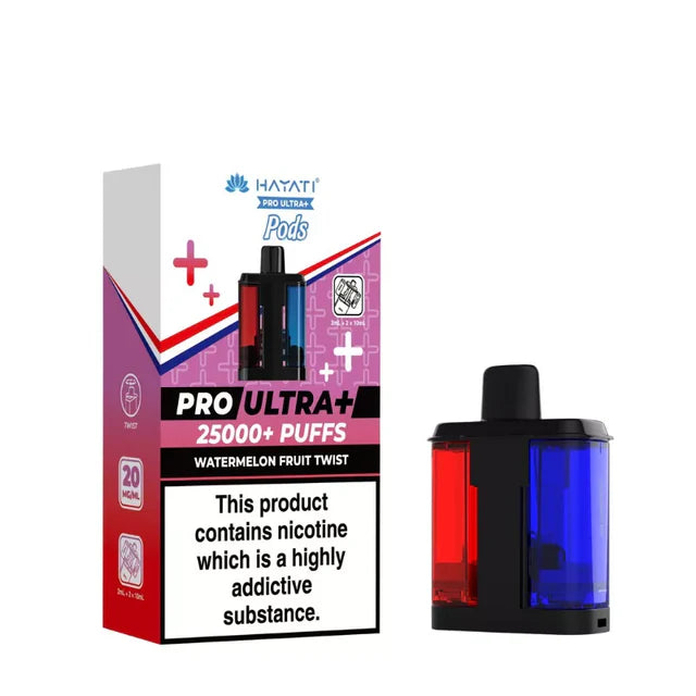 Watermelon fruit twist refill Hayati Pro Ultra Plus 25000 Prefilled Pods